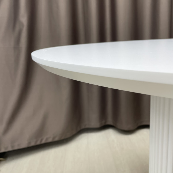  Dining round folding table B-WOOD made of HPL