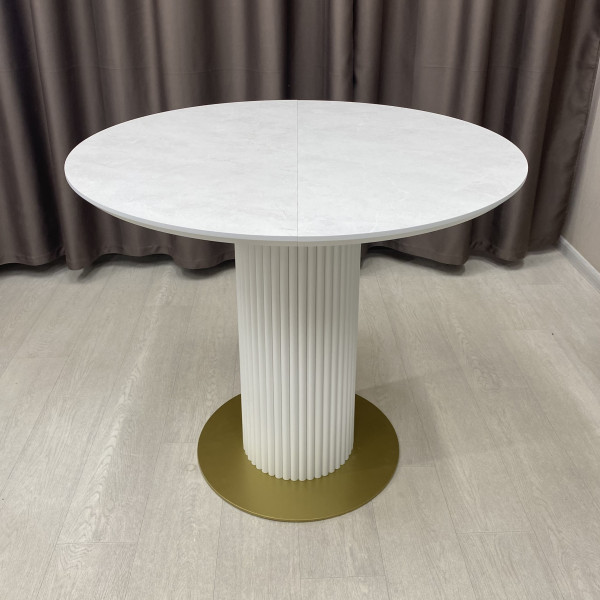  Dining round folding table B-WOOD made of HPL