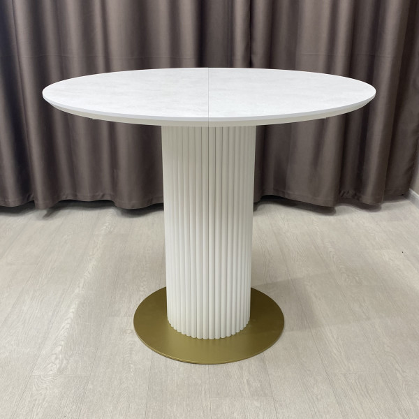  Dining round folding table B-WOOD made of HPL