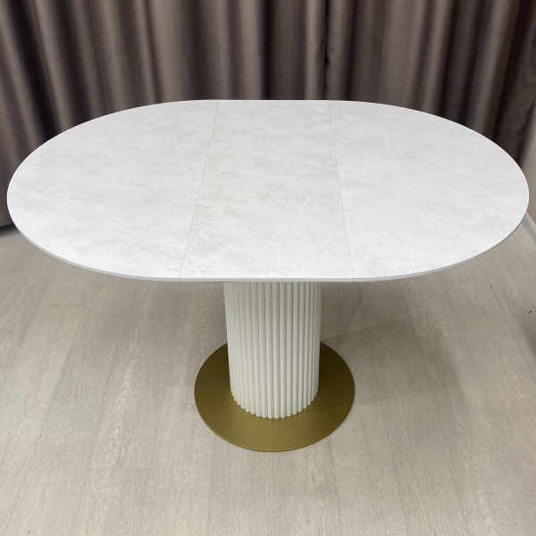  Dining round folding table B-WOOD made of HPL