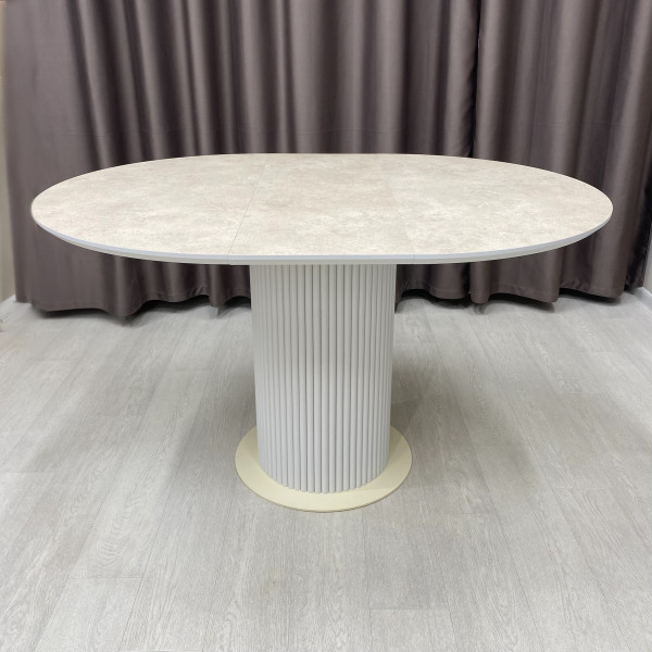  Dining round folding table B-WOOD made of HPL