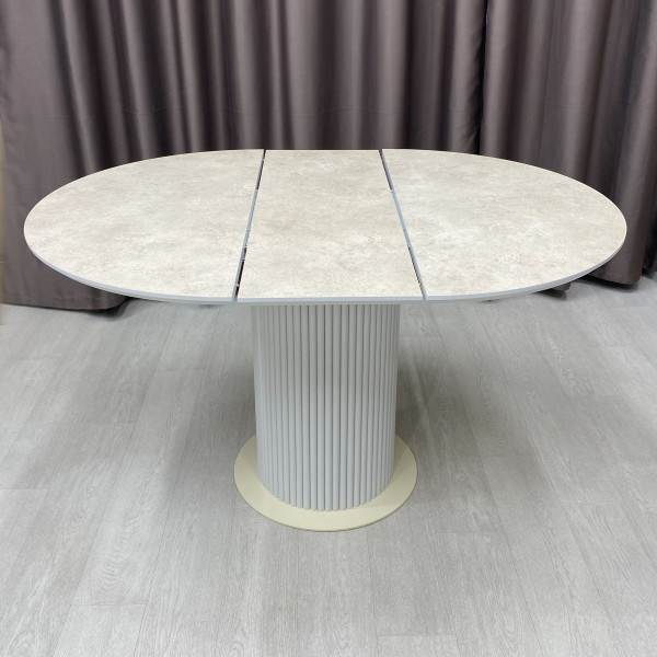  Dining round folding table B-WOOD made of HPL