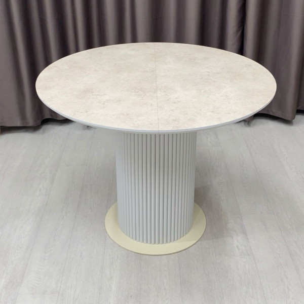  Dining round folding table B-WOOD made of HPL