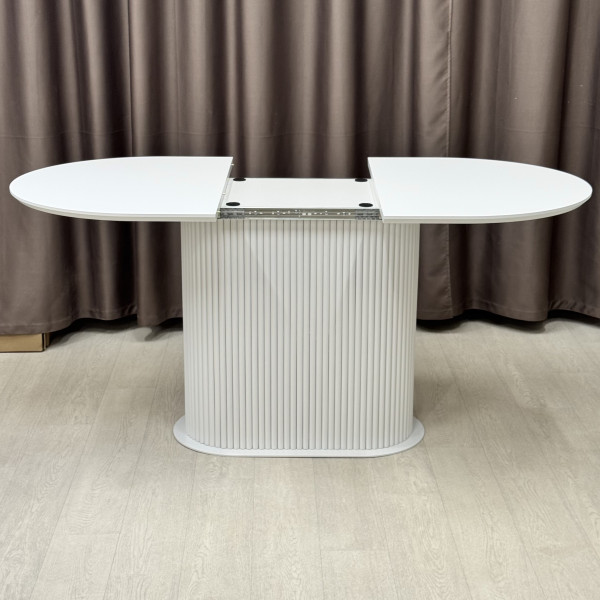 Oval folding dining table B-WOOD made of HPL