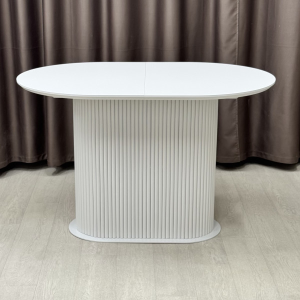 Oval folding dining table B-WOOD made of HPL