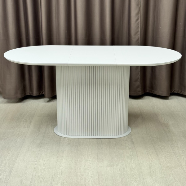 Oval folding dining table B-WOOD made of HPL