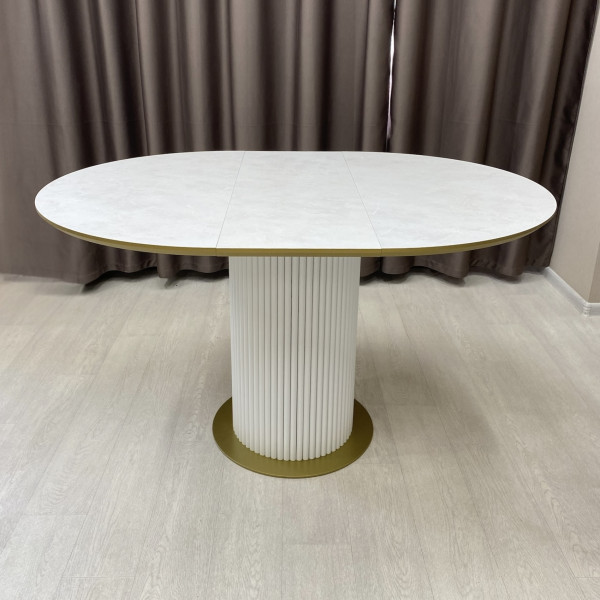  Dining round folding table B-WOOD made of HPL