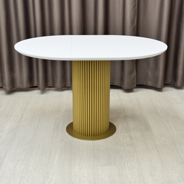 Dining round folding table B-WOOD made of HPL
