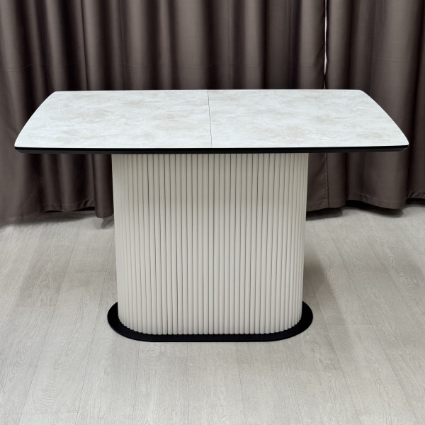 Rectangular folding dining table B-WOOD made of HPL