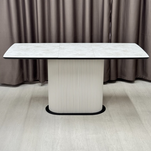 Rectangular folding dining table B-WOOD made of HPL