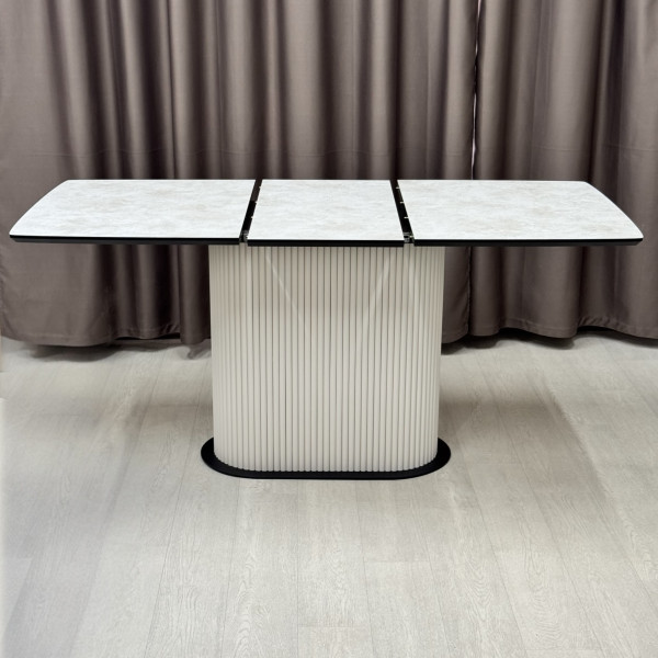 Rectangular folding dining table B-WOOD made of HPL