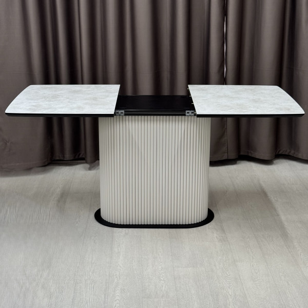 Rectangular folding dining table B-WOOD made of HPL