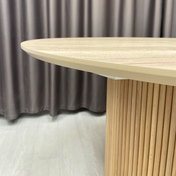  Dining round folding table B-WOOD HPL