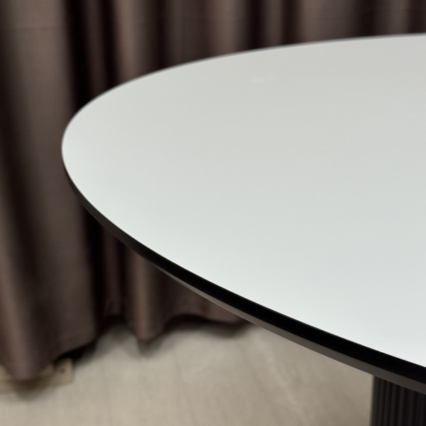  Dining round folding table B-WOOD HPL