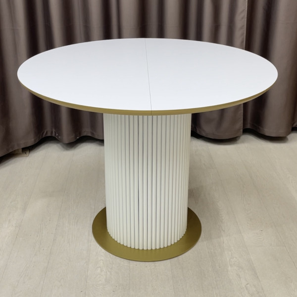  Dining round folding table B-WOOD made of HPL