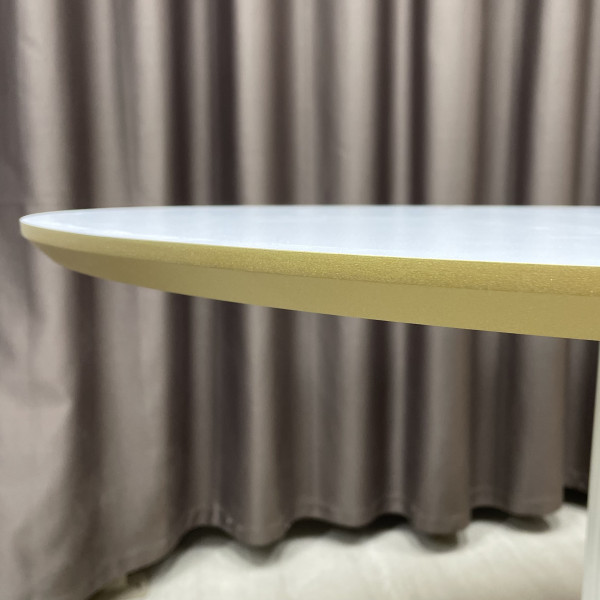  Dining round folding table B-WOOD made of HPL