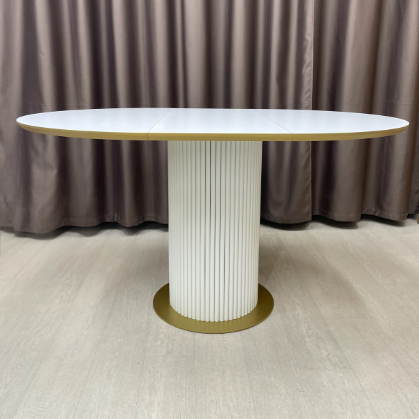  Dining round folding table B-WOOD made of HPL