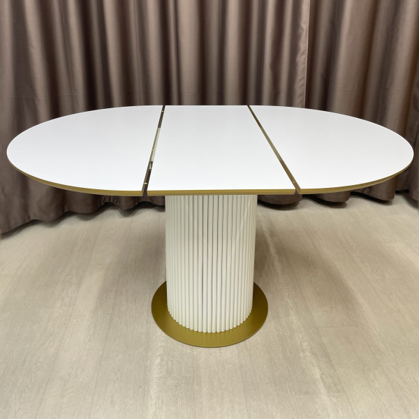  Dining round folding table B-WOOD made of HPL