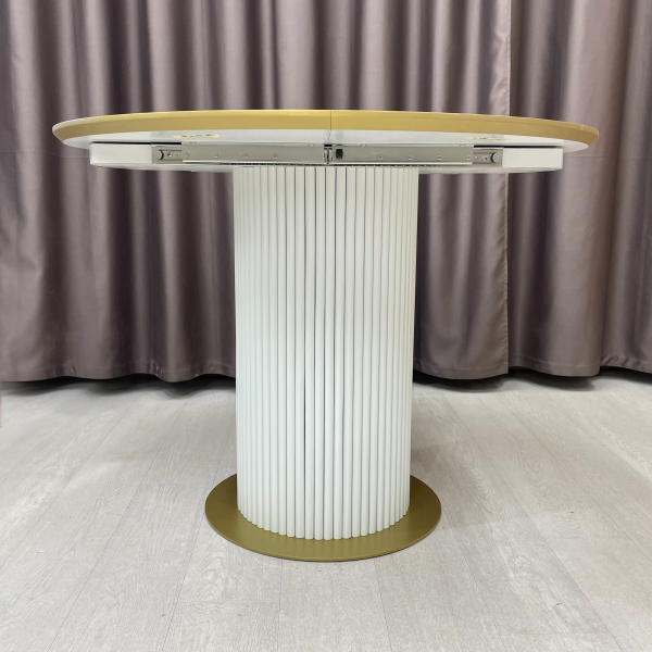  Dining round folding table B-WOOD made of HPL