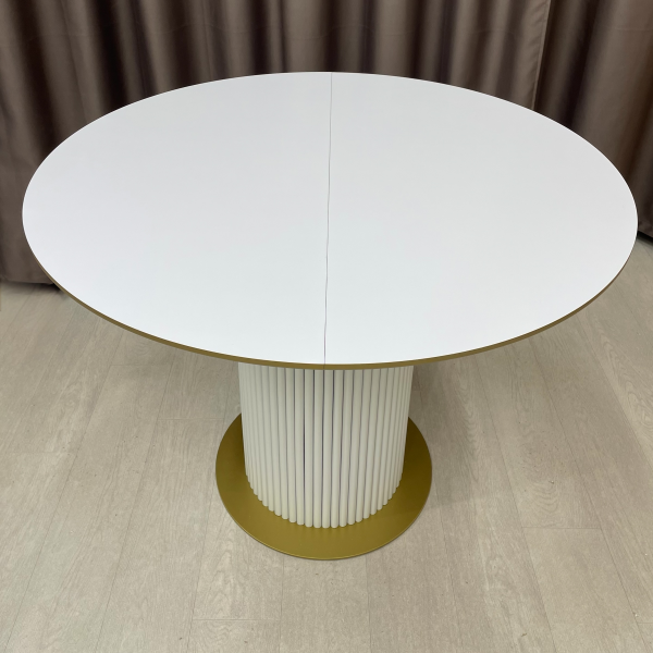  Dining round folding table B-WOOD made of HPL