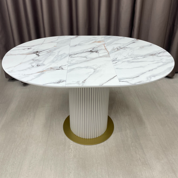  Dining round folding table B-WOOD made of HPL