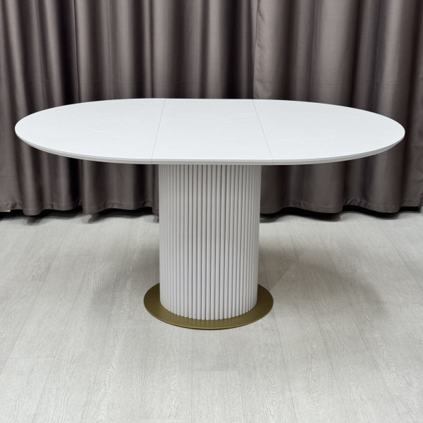  Dining round folding table B-WOOD made of HPL