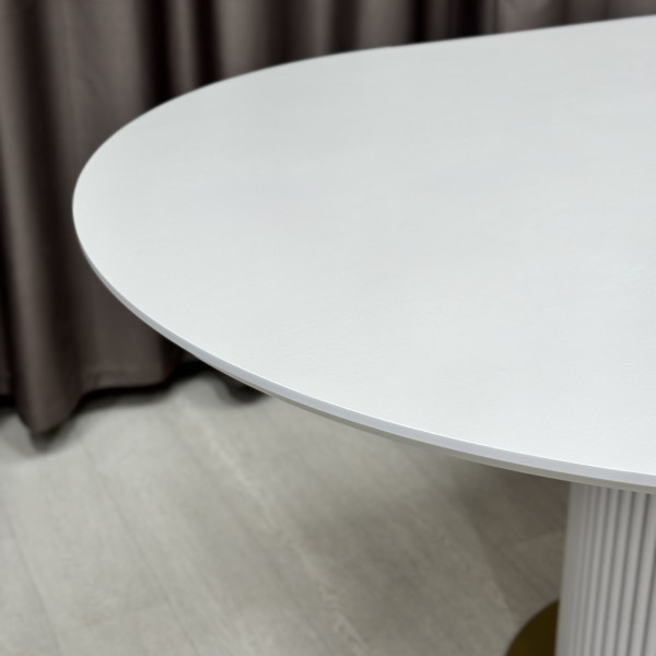 Dining round folding table B-WOOD made of HPL