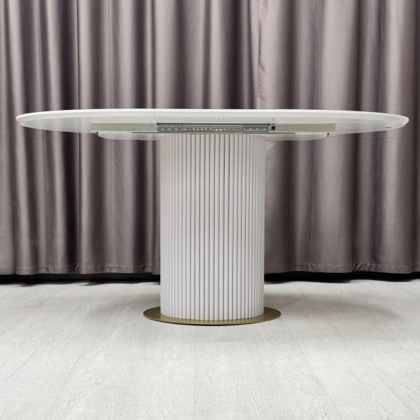  Dining round folding table B-WOOD made of HPL