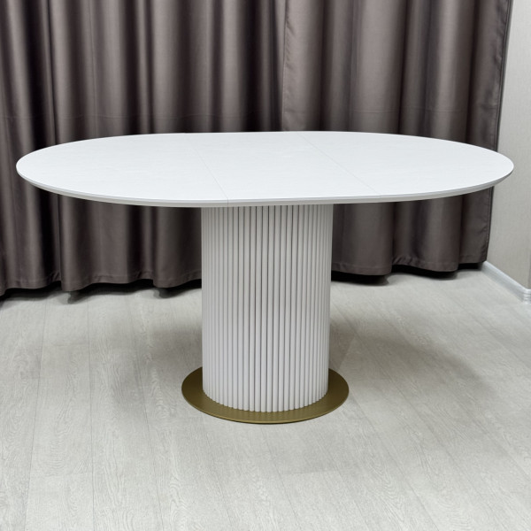  Dining round folding table B-WOOD made of HPL