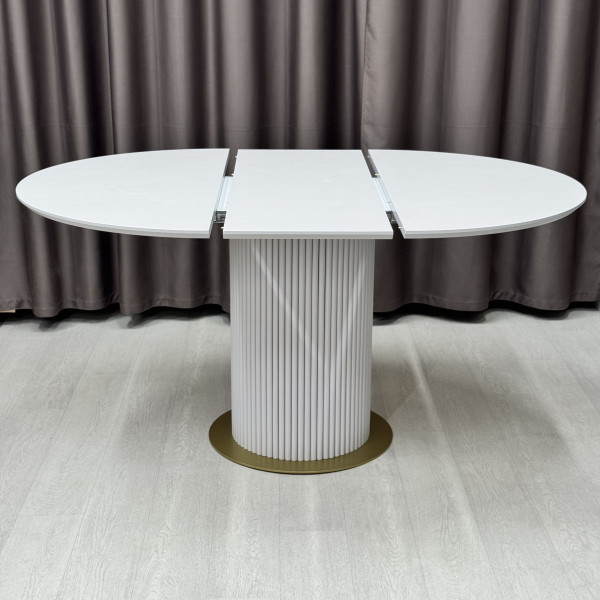  Dining round folding table B-WOOD made of HPL