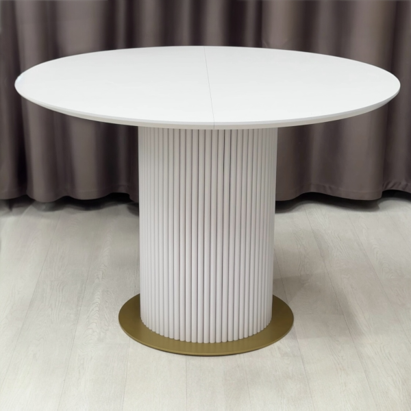  Dining round folding table B-WOOD made of HPL