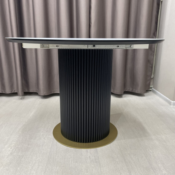  Dining round folding table B-WOOD made of HPL