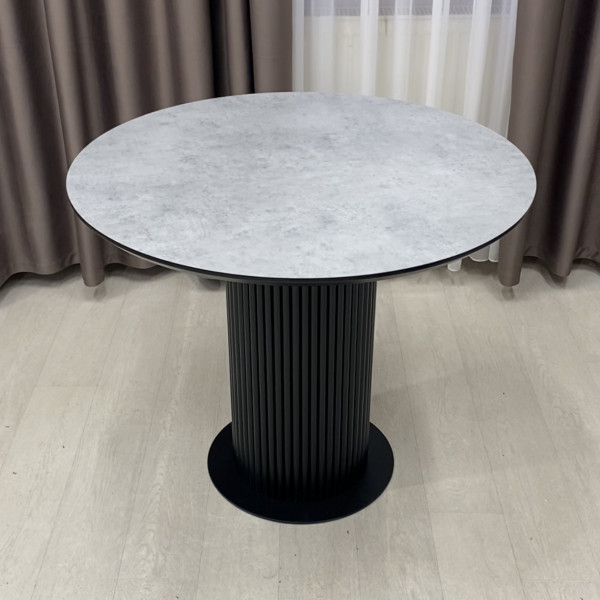  Dining round non-folding table B-WOOD made of HPL