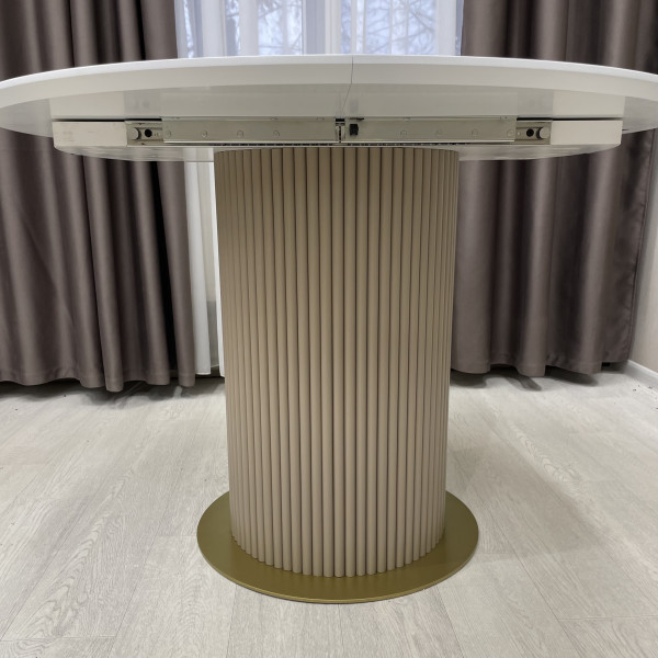  Dining round folding table B-WOOD made of HPL