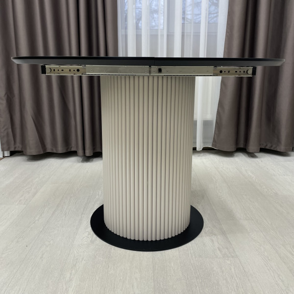  Dining round folding table B-WOOD made of HPL