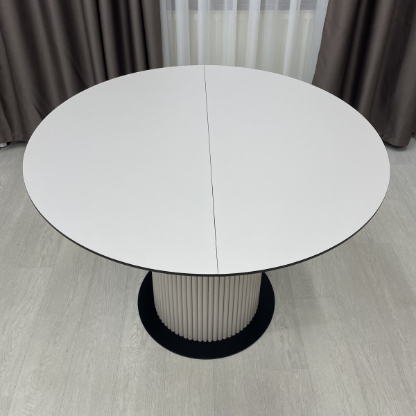  Dining round folding table B-WOOD made of HPL