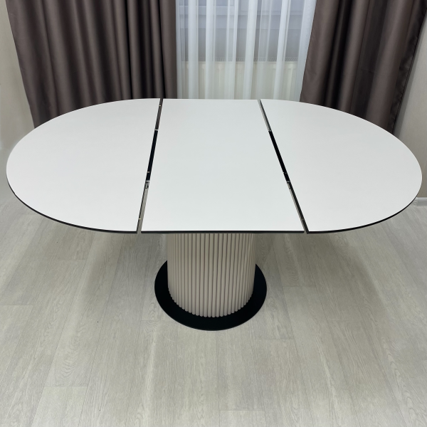  Dining round folding table B-WOOD made of HPL