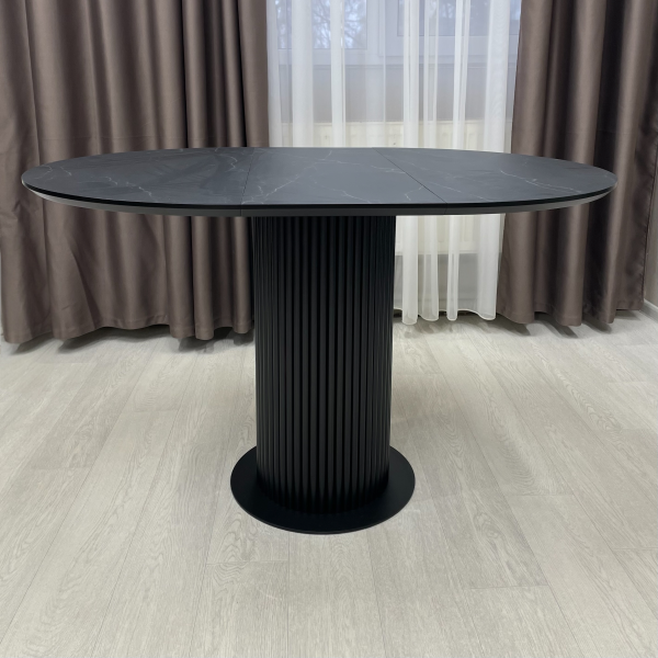  Dining round folding table B-WOOD made of HPL