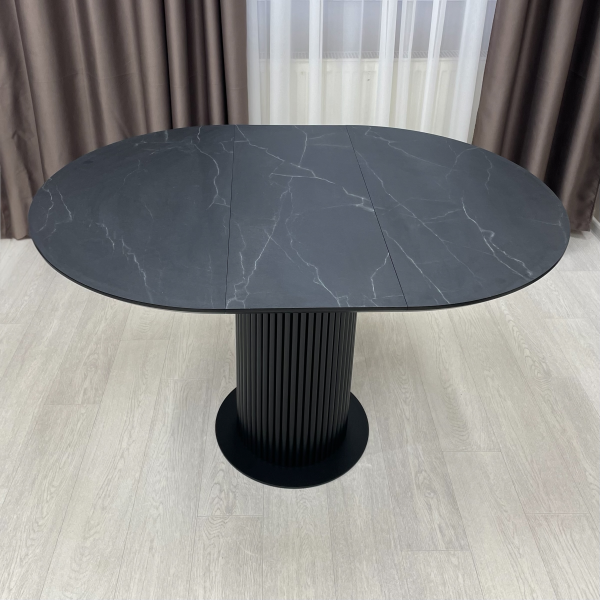  Dining round folding table B-WOOD made of HPL