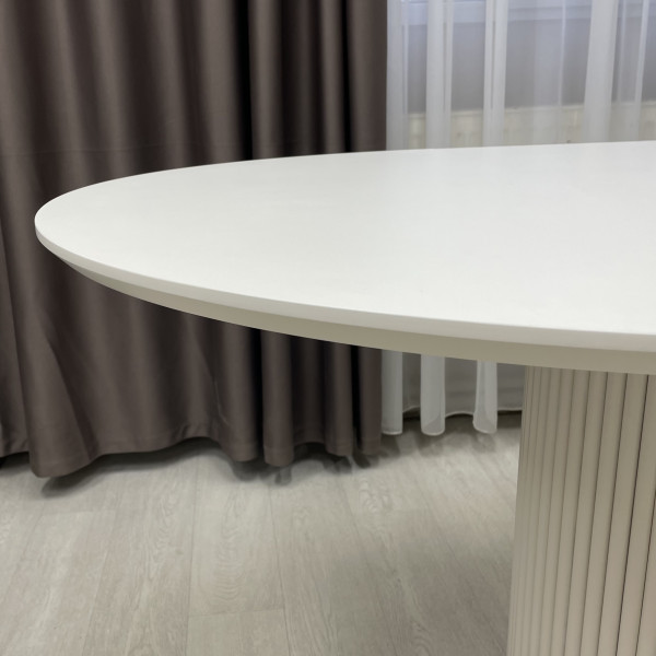  Dining round folding table B-WOOD made of HPL