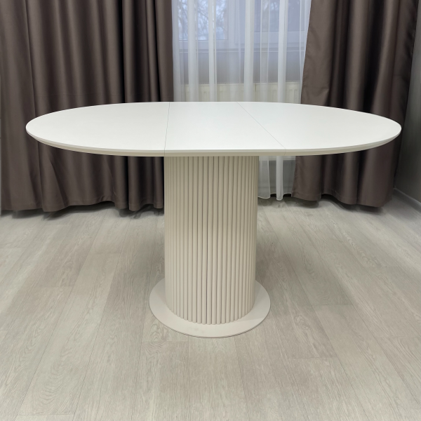  Dining round folding table B-WOOD made of HPL