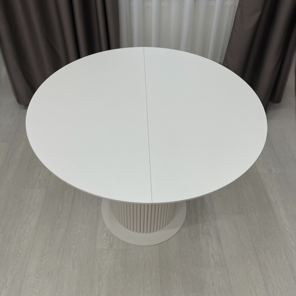  Dining round folding table B-WOOD made of HPL
