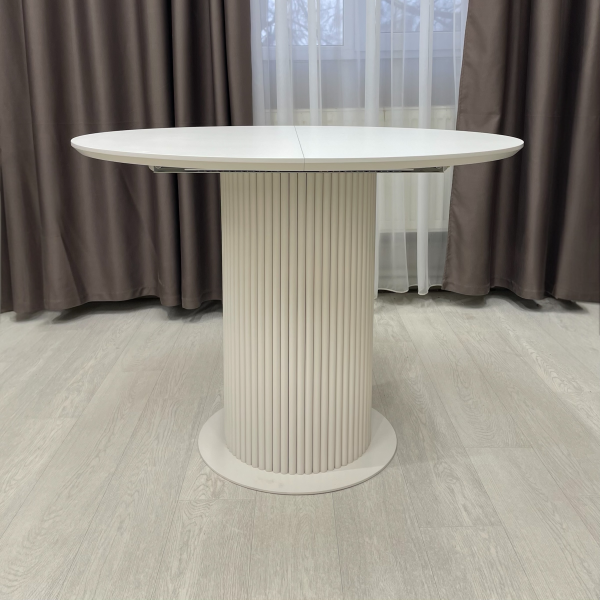 Dining round folding table B-WOOD made of HPL