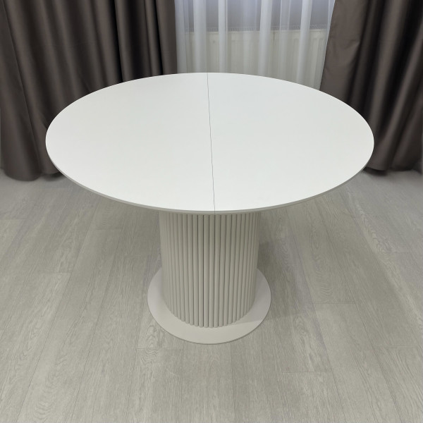  Dining round folding table B-WOOD made of HPL