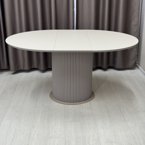  Dining round folding table B-WOOD made of HPL