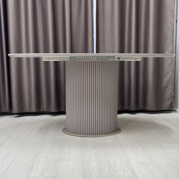  Dining round folding table B-WOOD made of HPL