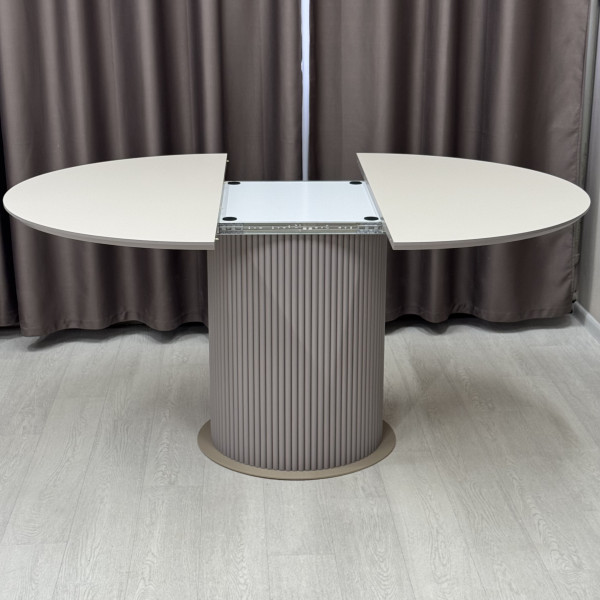  Dining round folding table B-WOOD made of HPL