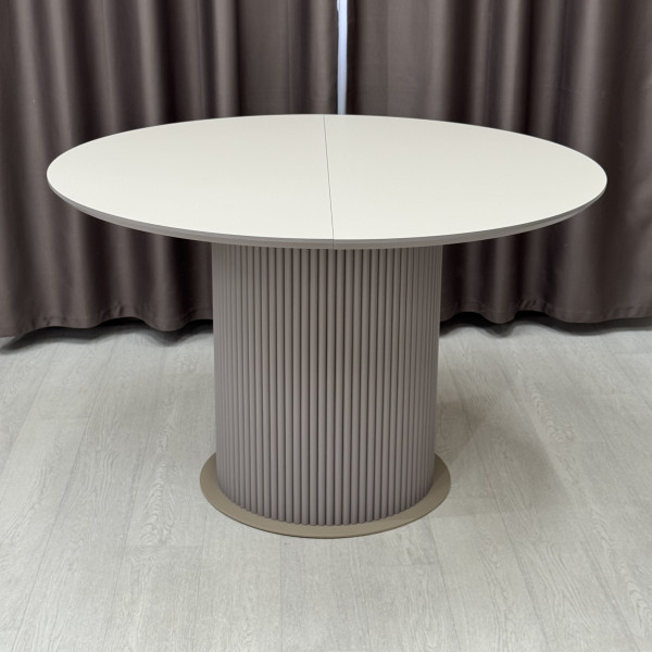  Dining round folding table B-WOOD made of HPL