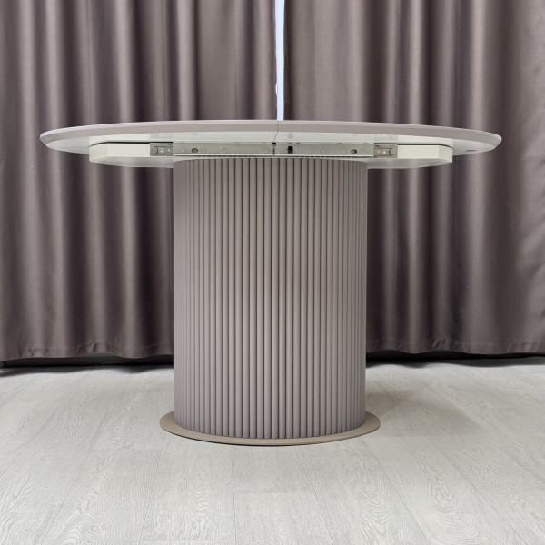  Dining round folding table B-WOOD made of HPL