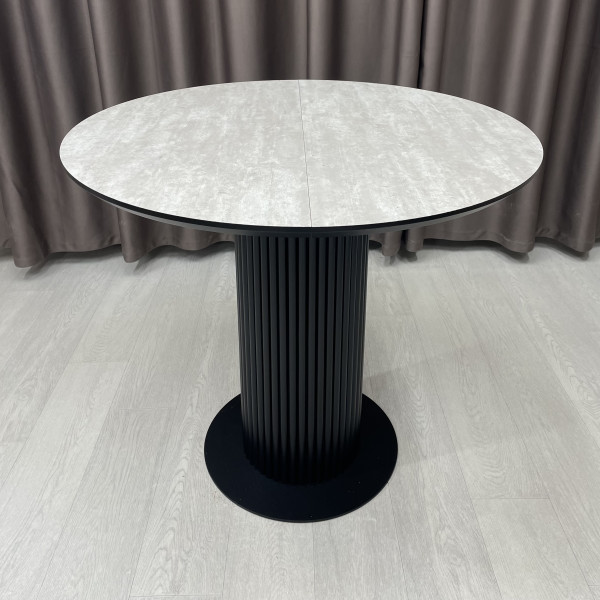  Dining round folding table B-WOOD made of HPL